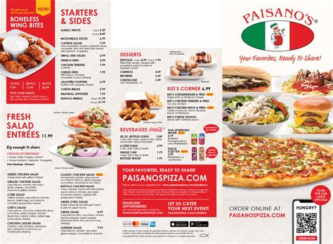 Tatos Pizzeria and Restaurant Online Menu 